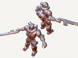 human trooper 3D Model