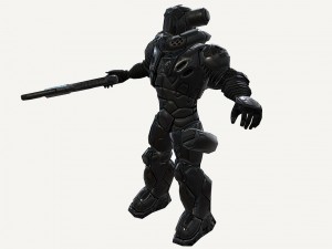 human trooper 3D Model