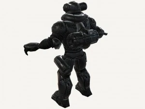soldado humano Modelo 3D