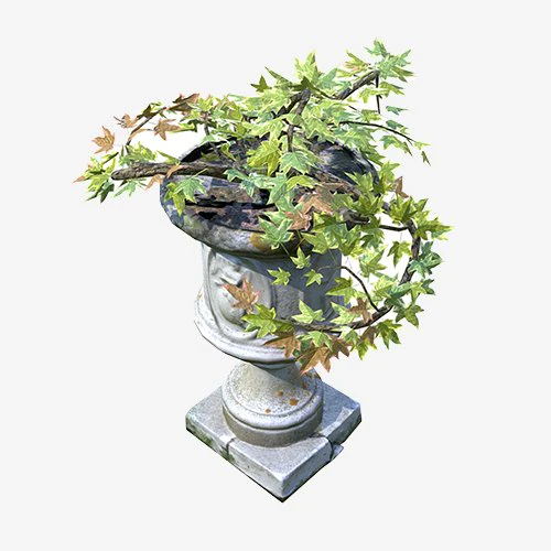 flower pot 3D Model .c4d .max .obj .3ds .fbx .stl .blend