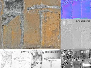 broken concrete pillar 3D Model