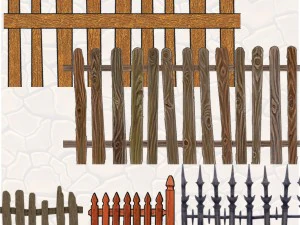 2d scroller map construction set 3D Model