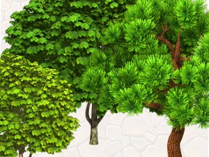 2d scroller map construction set 3D Model
