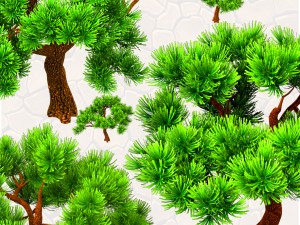 2d scroller map construction set Model 3D