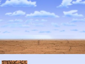 2d scroller map construction set 3D Model