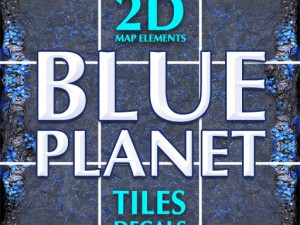blue planet 3D मॉडल