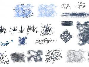 Blauer Planet 3D Modell