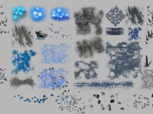 Blauer Planet 3D Modell