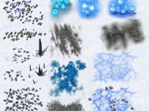 Blauer Planet 3D Modell