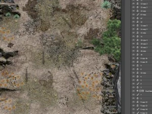 dust tiles and decals 3D Model
