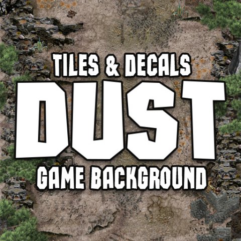 dust tiles and decals 3D 모델 .c4d .max .obj .3ds .fbx .stl .blend 