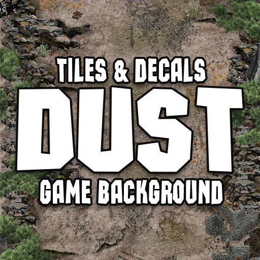dust tiles and decals 3D Model .c4d .max .obj .3ds .fbx .stl .blend 