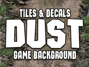 धूल टाइलें और डिकल्स 3D मॉडल