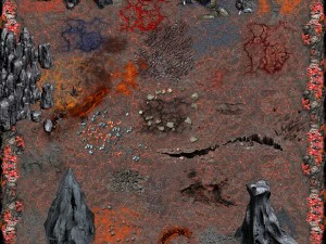 lava game backgrounds tiles and decals 3D Model