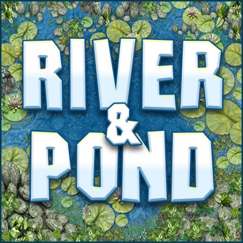 2d river and pond game backgrounds pack 3D 模型 .c4d .max .obj .3ds .fbx .stl .blend 