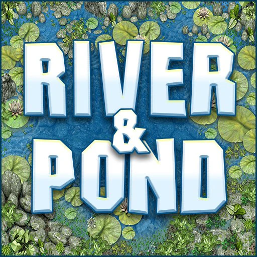 2d river and pond game backgrounds pack 3D Model .c4d .max .obj .3ds .fbx .stl .blend