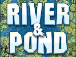 2D-Hintergrundpaket f&uuml;r Fluss- und Teichspiele 3D Modell