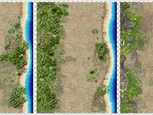 2d desert jungle construction set 3D Model