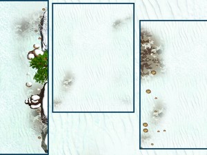 2d toon and realistic winter game backgrounds 3D Model