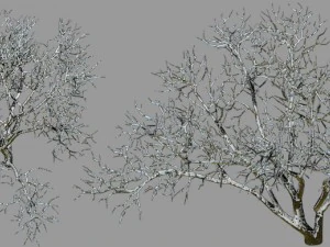 2d toon and realistic winter game backgrounds 3D Model