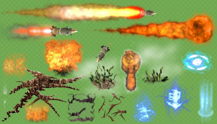 animated effects 3D Model .c4d .max .obj .3ds .fbx .stl .blend 