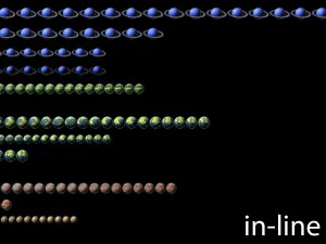 2d animated planets 3D Model