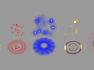 2d aura pack 3D Model