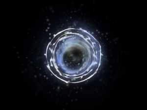 2d black hole vortex 3D मॉडल