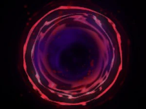 2d black hole vortex 3D Model