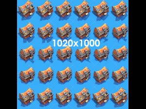 2d gold chest 3D Модель