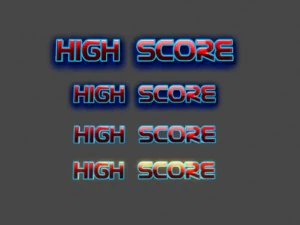 high score animation 3D Model