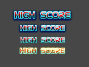 high score animation 3D 模型