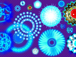2d animated energy discs ammo bullet 3D Модель