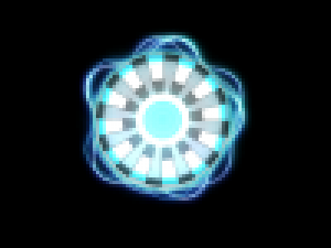 2d animated energy discs ammo bullet 3D Model