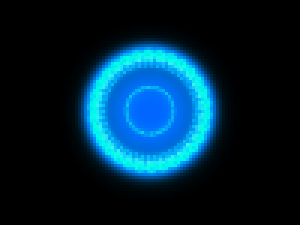 2d animated energy discs ammo bullet 3D Model