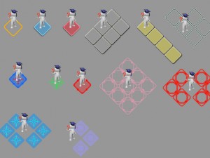 map rombs Modello 3D
