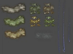 Wassereffekte 3D Modell