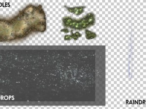 water effects 3D 模型
