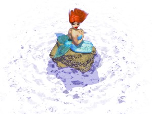mermaid 3Dモデル