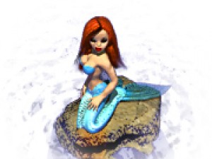 mermaid 3Dモデル