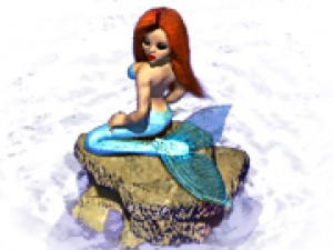 mermaid 3Dモデル