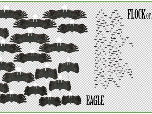 2d animated animals 3D Model
