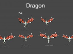 2d animated animals 3D Model