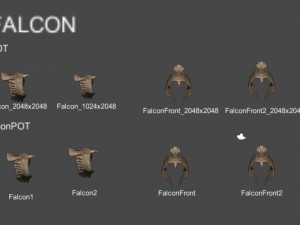 2d animated animals 3D Model