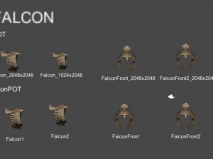 2d animated animals 3D Model