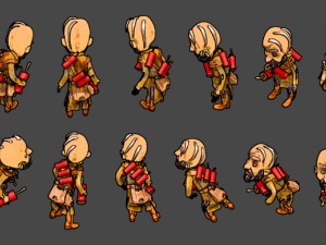 2d bomber 3D Model