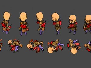2d bomber 3D Model