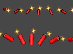 2d bomber 3D Model