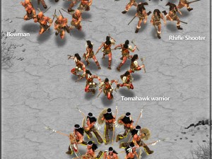 2d indian tribe 3D Model