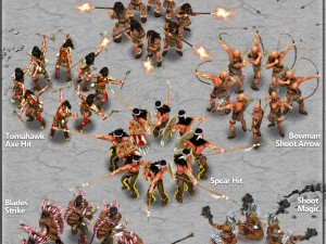 2d indian tribe 3D Model